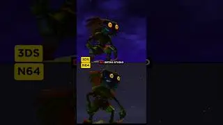 The Legend of Zelda Majora's Mask N64 vs 3DS