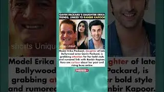 Gavin Packard's Daughter Linked to Ranbir Kapoor 😍 ! #shorts #youtubevideos #song