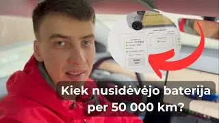 Aš patikrinau savo Tesla Model 3 baterijos degradaciją po 2.5 metų ir 50 000km!