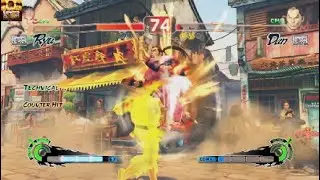 Ryu Vs Dan | Ultra Street Fighter 4 {CPU Vs CPU}