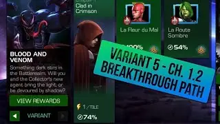 Variant #5 Ch. 1.2 - vs Superior Ironman, Iceman, Rhino, CapIW, Groot, Red Skull, Gamora | MCOC