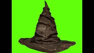 Sorting hat song and Houses Green Screen