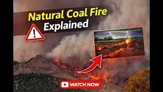 Natural coal fire / Natural Coal Seam Fire Explained