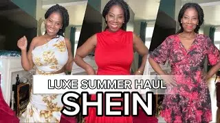 BRIXTON BOSS LADY MASSIVE SHEIN SUMMER HAUL 2025 | Luxury Looking Dresses Under £10
