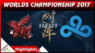 AHQ vs C9 Highlights - AHQ Esports vs Cloud9 World Championship 2017 Group Stage