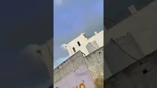 Kite flying in the rain