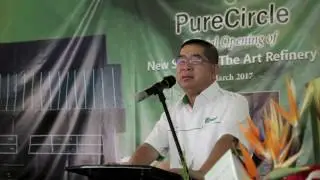 Minister of Energy, Green Technology & Water in Malaysia Congratulates PureCircle