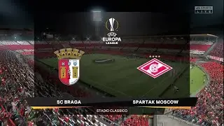 Брага - Спартак 6 тур группового этапа Лиги Европы 22/23 FIFA 21 PS5