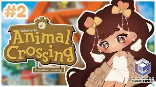 being an amazon delivery driver for tom nook 📦  |  day 2 🤎 | animal crossing: population growing 🐻