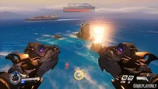 Reaper Walks On Air with Symmetra's new Photon Barrier Update!