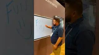 Samsung Interactive Pro digital whiteboard | CEDIA Expo
