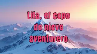 ❄️🌙 Lila, el copo de nieve aventurero | Un cuento sobre curiosidad, sue&ntilde;os y belleza interior ✨💖