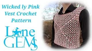 Wicked ly Pink Vest Crochet Pattern 