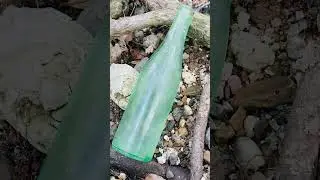 Digging Up History: 100-Year-Old Bottle + Ancient Artifact! #arrowhead #100yearoldbottle #history