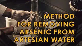 Artesian water treatment from arsenic on vortex layer device AVS-100