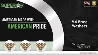M4 Brass Washers From Superior Washer & Gasket Corp.