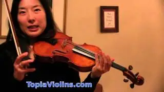 How to practice fast slurred passages on the violin