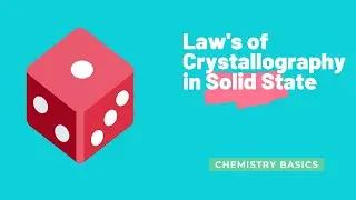 Law's of Crystallography | Solid State