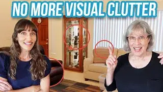 A Living Room Makeover to Remove The Visual Clutter
