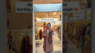 Indian/Pakistani suits in Sharjah 🇦🇪 #eidoutfitideas #uae