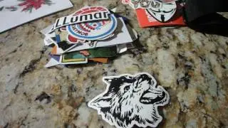 Sticker Bomb pack opening