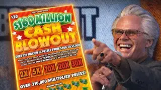Ладно… Это только что произошло, и я был к этому не готов 🤯 | Лотерея Cash Blowout на 160 миллион...