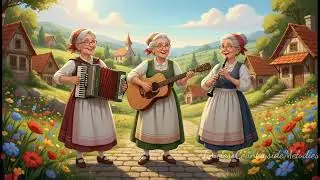 Cozy Village Folk Melodies | Calm Accordion Instrumental