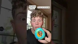 Eating limited time fast food menu items for the whole day!