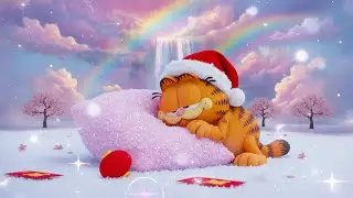 Fall Asleep Instantly with Garfield - Soft Piano Music & Peaceful Sleep for the Holidays 🎵