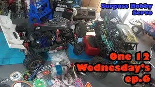 Wltoys 124010 Servo Swap - Electric swap HBX 2995 - One 12 Wednesdays -  Bench Time