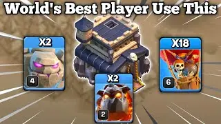 World's Best Player Use This Attack Strategy | Th9 Golaloon Attack Strategy 2023 (Clash Of Clans)