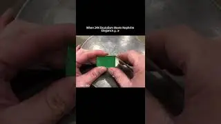 Gold-bar-wrapped jade#jewelry #asmr #fyp #24kgold #gold #jade #24k