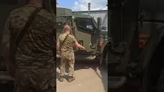Husky's tactical support machine (International MXT-MV MRAP)supplied from the UK#shorts #ukraine #uk