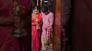 വലതുകാൽ വെച്ച് ഹരിത ഭർത്താവിനൊപ്പം വീട്ടിലേക്ക്🥰❤️ seria actress haritha marriage