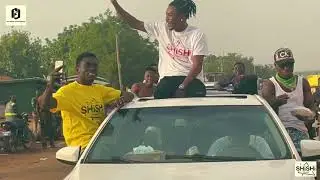 Saddiq Shishi stormed in  Gushegu with full Energy (win and stay tour)