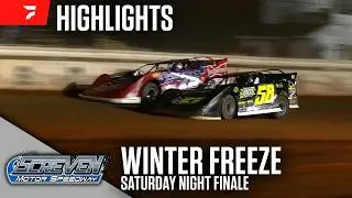 Winter Freeze Finale | Southern All Star Late Models at Screven Motor Speedway 2/7/26 | Highlights