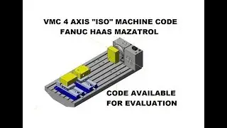 VMC 4-AXIS ISO CNC PROGRAM PPT VIDEO