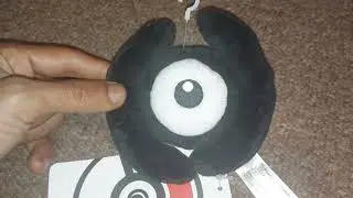 unboxing a Pokemon Unknown (H) offical Pokemon Centre Plushie
