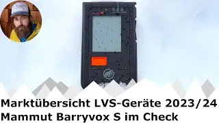 Mammut Barryvox S im Check | Marktüberblick LVS-Geräte 2023/24