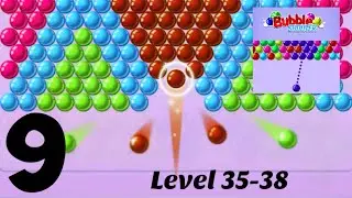 Bubble Shooter - Gameplay Walkthrough Part 9- Tutorial: Level 35-38 (iOS, Android)