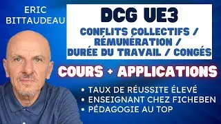 Conflits collectifs / r&eacute;mun&eacute;ration / dur&eacute;e du travail /cong&eacute;s - DCG UE3 DROIT SOCIAL