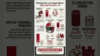 Weak Nebraska Defense Meets Utah's Best Offense #college #picks #action