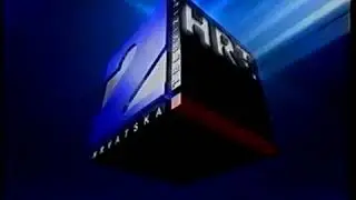 Заставка, программа передач и конец эфира (HRT2 Хорватия,03.01.1998)