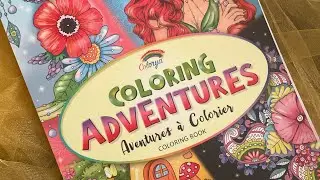 Coloring Adventures by Colorya Coloring Book Flip Through