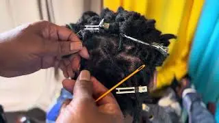 Quick Loc Twisted Hair with the Dreadlock Machine #dreadlockmachine #locs #locstyles