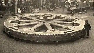 Die sich drehenden Riesen: Schwungräder, die gefährliche Energie speicherten