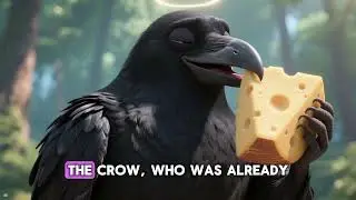 The Fox and the Crow 🦊🪶 | Story of Flattery and Wisdom