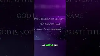 Revealing the True Creator  Yahuah (Yahawah) Explained! 🌌✨
