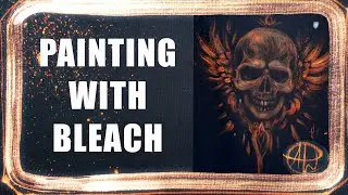 Bleach Art Transformation: Gothic Skull Redesign T-shirt