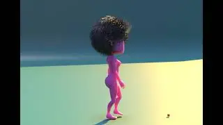 Blender Mixamo Hair animation